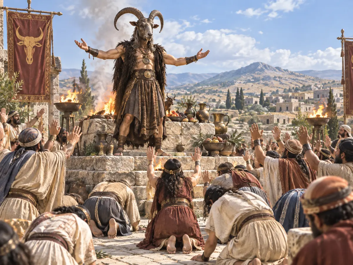 Illustration for the Bible word "abomination".