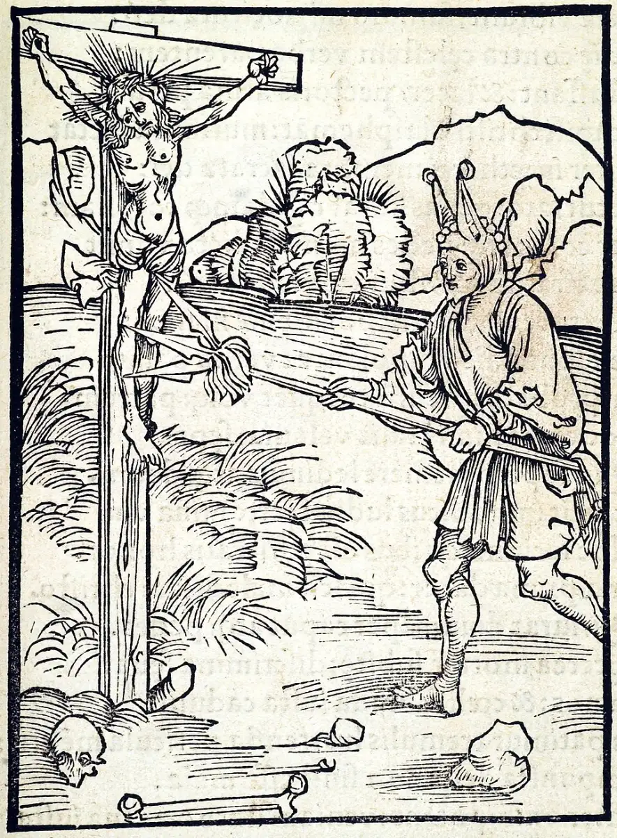 Illustration for the Bible word "blasphemy".